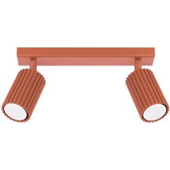 Sollux Lighting Karbon lampă de tavan 2x10 W roșu SL.1637