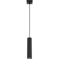 Sollux Lighting Karbon lampă suspendată 1x10 W negru SL.1573