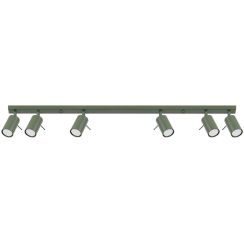 Sollux Lighting Ring lampă de tavan 6x10 W verde SL.1505