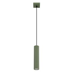 Sollux Lighting Karbon lampă suspendată 1x10 W verde SL.1611