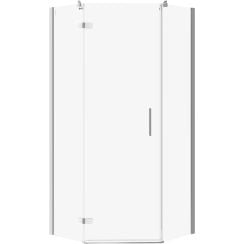 Cersanit City cabină de duș 90x90 cm crom luciu/sticlă transparentă S584-081