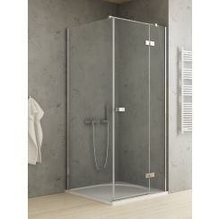 New Trendy Reflexa cabină de duș 110x90 cm dreptunghiular crom luciu/sticlă transparentă EXK-5123