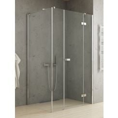 New Trendy Reflexa cabină de duș 130x90 cm dreptunghiular crom luciu/sticlă transparentă EXK-5093