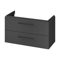 Cersanit Larga dulap 99.4x44.4x57.2 cm sub chiuveta pe perete antracit S164-038