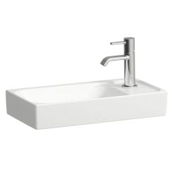 Laufen Meda lavoar 46x23.5 cm dreptunghiular clasică-mobilier alb mat H8151137571141