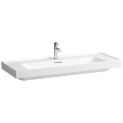 Laufen Meda lavoar 120x46 cm dreptunghiular clasică-mobilier alb luciu H8141114001071