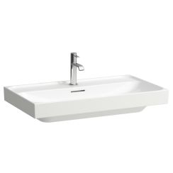Laufen Meda lavoar 80x46 cm dreptunghiular clasică-mobilier alb luciu H8101174001091