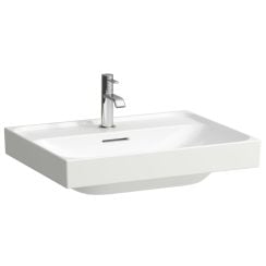 Laufen Meda lavoar 60x46 cm dreptunghiular clasică-mobilier alb luciu H8101134001041