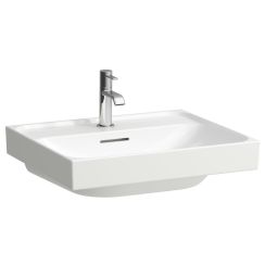 Laufen Meda lavoar 55x46 cm dreptunghiular clasică alb luciu H8161124001091