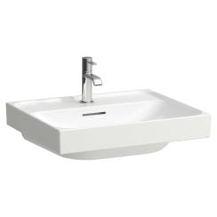 Laufen Meda lavoar 55x46 cm dreptunghiular clasică-mobilier alb luciu H8101124001041
