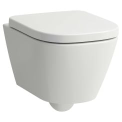 Laufen Meda vas wc agăţat fără margine cu spălare turbionară alb lucios H8201130000001