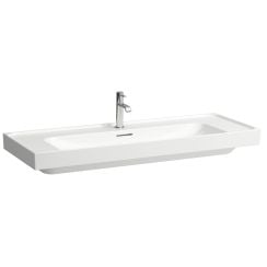 Laufen Meda lavoar 120x46 cm dreptunghiular clasică-mobilier alb luciu H8141110001091