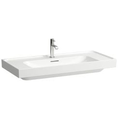 Laufen Meda lavoar 100x46 cm dreptunghiular clasică alb luciu H8161190001091