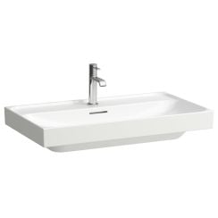 Laufen Meda lavoar 80x46 cm dreptunghiular clasică-mobilier alb H8101170001091