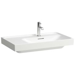 Laufen Meda lavoar 80x46 cm dreptunghiular clasică-mobilier alb luciu H8171150001041