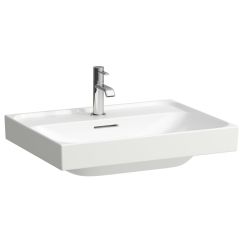Laufen Meda lavoar 60x46 cm dreptunghiular clasică alb luciu H8161130001091