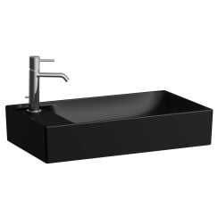 Laufen Meda lavoar 60x35 cm dreptunghiular de blat negru mat H8121137161131