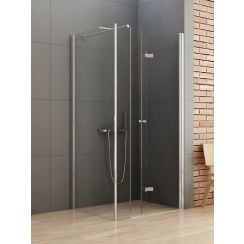 New Trendy New Soleo cabină de duș 100x100 cm pătrat crom luciu/sticlă transparentă K-0381