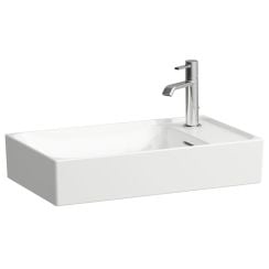 Laufen Meda lavoar 60x35 cm dreptunghiular de blat alb mat H8121137571061