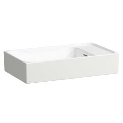 Laufen Meda lavoar 60x35 cm dreptunghiular de blat alb luciu H8121134001091