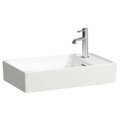 Laufen Meda lavoar 60x35 cm dreptunghiular de blat alb H8121134001061