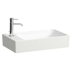 Laufen Meda lavoar 60x35 cm dreptunghiular de blat alb luciu H8121134001051