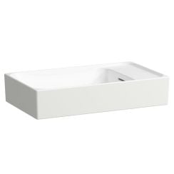 Laufen Meda lavoar 60x35 cm dreptunghiular de blat alb luciu H8121130001091