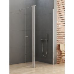 New Trendy New Soleo perete cabină de duș walk-in 50 cm crom luciu/sticla transparentă K-0753