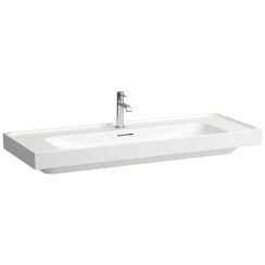 Laufen Meda lavoar 120x46 cm dreptunghiular clasică-mobilier alb mat H8141117571091