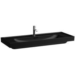 Laufen Meda lavoar 120x46 cm dreptunghiular clasică-mobilier negru mat H8141117161041