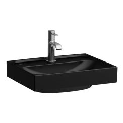 Laufen Meda lavoar 45x35 cm dreptunghiular clasică negru mat H8161117161041