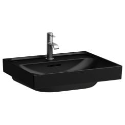 Laufen Meda lavoar 55x46 cm dreptunghiular clasică-mobilier negru mat H8101127161041
