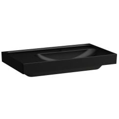 Laufen Meda lavoar 80x46 cm dreptunghiular clasică-mobilier negru mat H8171157161091