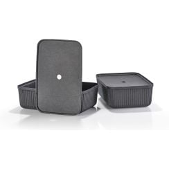 Zone Denmark Pulp recipient de baie negru 31777