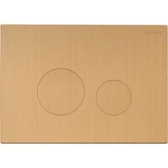 Oltens Lule buton de spălare pentru WC auriu periat 57102810