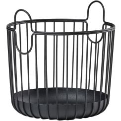 Zone Denmark Inu coș depozitare 20x20x20 cm negru 28262