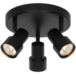 Nordlux Boston lampă de tavan 3x5 W negru 2512370103