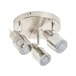 GTV Aralia lampă de tavan 3x20 W fumuriu OS-AR3G9-10
