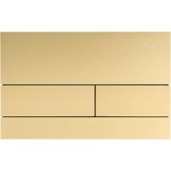 Rea T Steel buton de spălare pentru WC auriu REA-E0055