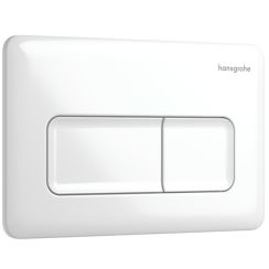 Hansgrohe iFrame Original Q buton de spălare pentru WC alb 66001450