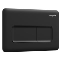 Hansgrohe iFrame Original Q buton de spălare pentru WC negru 66001670