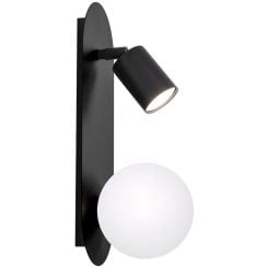 Kaja Aries lampă de perete 2x10 W alb-negru K-5480