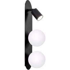 Kaja Aries lampă de perete 3x10 W alb-negru K-5481