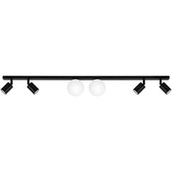 Kaja Swing lampă de tavan 6x10 W alb-negru K-5492