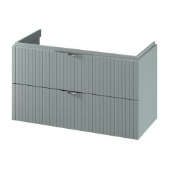 Cersanit Tirso dulap 99.4x44.6x57.2 cm sub chiuveta pe perete albastru-verde S1015-012