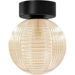 Kaja Giro lampă de tavan 1x10 W negru-chihlimbar K-5686