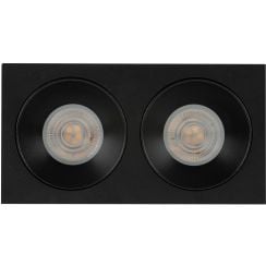 TK Lighting Prisma lampă încorporată 2x10 W negru 10579