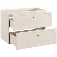 Comad Donna Sand dulap 80.2x46x57 cm sub chiuveta pe perete bej DONNA SAND 82-80-46-2S