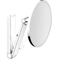 Keuco Cosmetic mirrors oglindă cosmetică 21.2x31.4 cm rotunde cu iluminare 17612030000