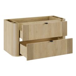 Comad Ovalia Cremona dulap 100x45.8x53 cm sub chiuveta pe perete stejar OVALIA CREMONA 82-100-46-2S